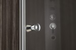 AQUALINE - PILOT otočné sprchové dvere 900mm+vanička PT090-SET1
