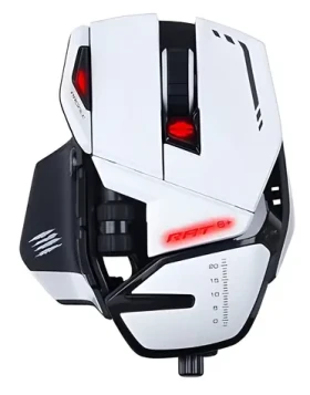 MadCatz RAT 6+ biela / Herná myš / Optická (MR04DCINWH000-0)