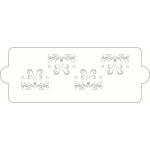 Stencil na tortu 34x12 cm Barocco - Martellato - Martellato