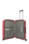 Veľký škrupinový kufor Travelite Mooby L Red