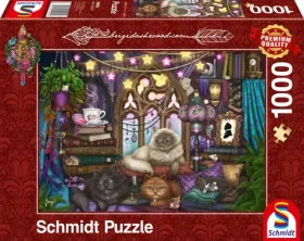 Schmidt Puzzle Mačky a pohovka