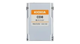 KIOXIA CD8- R 1.92 TB / 2.5” PCIe 4.0 x4 / TLC / R: 7200 MB/s / W: 3500 MB/s / MTBF 2,5 mil. h / 5y (KCD8XRUG1T92)
