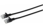 MicroConnect CAT6a U/UTP SLIM 2m čierna / LSZH (V-UTP6A02S-SLIM)