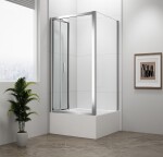 POLYSAN - DEEP obdĺžniková sprchová zástena 1000x750 L/P varianta,číre sklo MD1910MD3116