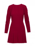 Dámske šaty M872 Bordeaux - MOE XL bordó