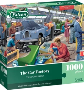 FALCON Puzzle Továreň na výrobu automobilov