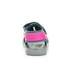 Ricosta Loen frost/grau/pink barefoot sandále 27 EUR
