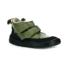 Pegres SBF68 olivové celoročné členkové barefoot topánky 21 EUR