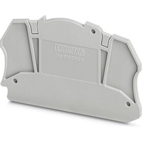 End cover D-UTME 4 3047491 Phoenix Contact; 3047491