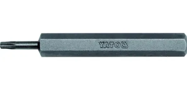 YATO YT-7951 / Bit TORX s otvorom 8 mm T10 x 70 mm / 20 ks (YT-7951)