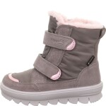 Dievčenské zimné topánky FLAVIA Gray/Pink Gore-Tex, Superfit , 1-000216-2000, sivá - 27