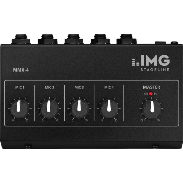 IMG Stageline MMX-4 mikrofón mixer; 241070