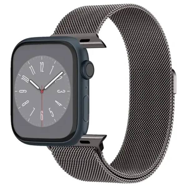 Spigen Metal Fit remienok pre Apple Watch 49mm/45mm/44mm/42mm čierna (AMP06925)