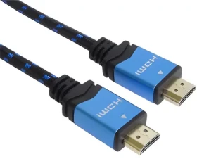 PremiumCord Ultra HDMI 2.0b 2 m čierna / Prepojovací kábel / HDMI-HDMI / 4K 60Hz / kovové pozlátené konektory (kphdm2m2)