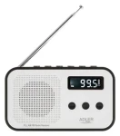 Adler AD 1917 čierna / Mini Hi-Fi systém / CD / Bluetooth / USB / FM rádio (AD 1917)