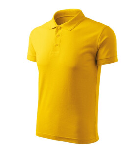Pique Polo Voľná polokošeľa žltá 2XL