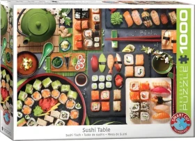 EUROGRAPHICS Puzzle Sushi stôl