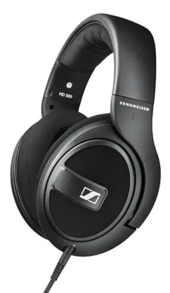 Sennheiser HD 569 čierna / dynamické uzavreté slúchadlá / 3.5 + 6.3 mm / 1.2 m (506829)