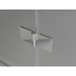 MEXEN/S - Lunar L Duo sprchovací kút dvere krídlové 105 x 85, transparent, chróm 834L-105L-085P-01-00