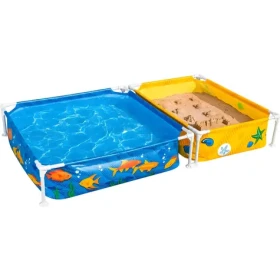 Bestway Set bazén a pieskovisko 561CF / 365 l / 213x122x30, 5 cm / Motív mušle / 2+ (561CF)