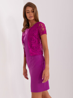 Šaty LK SK 509284 2.03X fialová 38