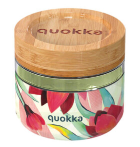 Quokka Deli Food Jar 500 ml Spring / Nádoba na jedlo / sklo (8412497401222)