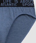 Nohavičky Atlantic 3MP-209/25 A'3 S-2XL zeleno-maroun-modrá XL