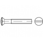 TOOLCRAFT TO-5392653 skrutky so zápustnou šošovkovou hlavou M5 40 mm drážka ocel glavanizované zinkom 200 ks; TO-5392653