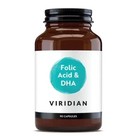 Viridian Folic Acid with DHA 90 cps (11999)