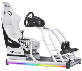 Thermaltake Thermaltake Racing Simurokovor Cockpit GR500 "Snow" White retail (Speditionsversand)