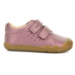 Geox Steppieup Baby Girl Dark Rose celoročné členkové barefoot topánky 25 EUR