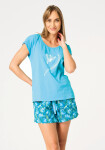 Pyžamo Kľúč LNS 832 A26 kr/r S-XL tyrkysová L
