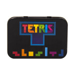 Tetris hra v plechovej krabičke