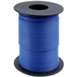 Donau Elektronik 125-S50-2 opletenie / lanko 1 x 0.25 mm² modrá 50 m; 125-S50-2
