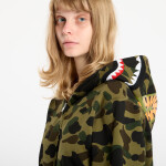 Mikina A BATHING APE 1St Camo Shark Full Zip Hoodie UNISEX Green L