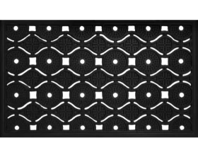 Gumová rohožka Eye Mat 45x75 cm, kolieska%