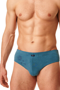 Pánske nohavičky 2 PACK MPP 396 B22 Blue/grey - Kľúč L modro-šedá
