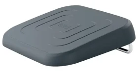 Leitz Ergo tmavo šedá / Opierka nôh / Recyklovaný plast / 3 výškové polohy (65460089)