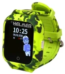 HELMER LK 710 zelená / Detské hodinky s GPS lokátorom / dotykový / nano SIM / 4G / IP67 / videohovor / Android a iOS (hlmlk710gn)