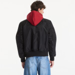 Bunda Alpha Industries MA-1 D-Tec Sleeve Embroidery Black/ Red M