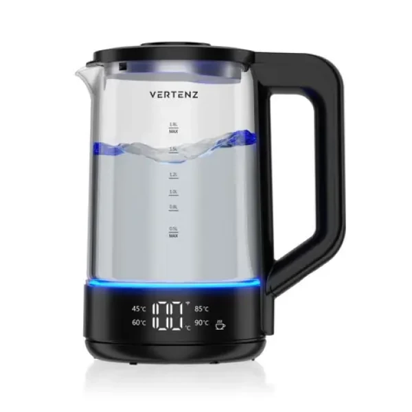 Vertenz Harmony 30 čierna / Rýchlovarná sklenená kanvica / 2000 W / 1.8 L (V-HARMONY 30)