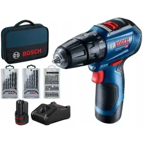 BOSCH GSB 12V-30 Professional / Aku Vŕtací skrutkovač s príslušenstvom / 12V / 10mm skľučovadlo / 2x2.0Ah (06019G9101)