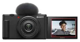 Sony ZV-1F / Vlogovací fotoaparát / širokouhlý objektív 20mm / výklopný LCD displej (ZV1FBDI.EU)