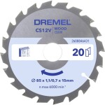 Dremel CS500 85mm 2608846431​ pílový kotúč 1 ks; 2608846431​