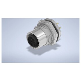 W & P Products 882-1-05-2-2216-10-217 Vestavná zástrčka pre čidlo/aktuátor, 93508, piny: 5, 1 ks; 93508
