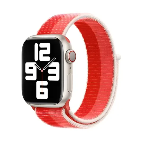 Devia Nylon Braided Two-Tone Loop Peony / Remienok pre Apple Watch / 40/41/42 mm / Nylon (6938595364686)