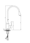 INVENA - Drezová batéria PINGO, zlato BZ-55-L09-L