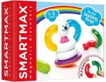 SMARTMAX Magnetická stavebnica Moje prvé nasúvacie krúžky 12 dielikov
