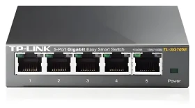 TP-Link TL-SG105E / Smart switch / 5x 1000 Mbps / VLAN / QoS