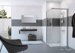 HUPPE - Sprchovací kút štvorec 90x90 cm Hüppe Classics 2 Easy Entry C25002.069.322 C25002.069.322